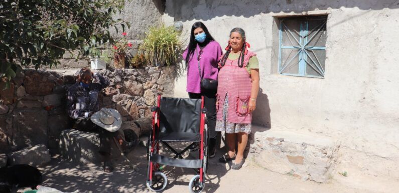 Entrega DIF  Lagos apoyos de programas asistenciales