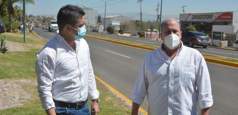 Tecutli Gómez y Enrique Alfaro inauguran reconstrucción de avenida Luis Donaldo Colosio y bulevar Orozco y Jiménez