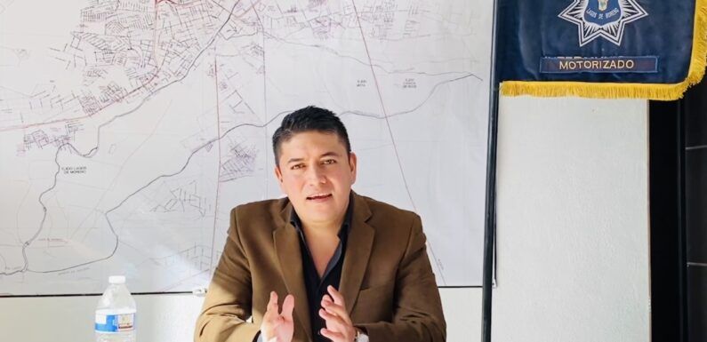 Anuncia alcalde más policías y patrullas para Lagos