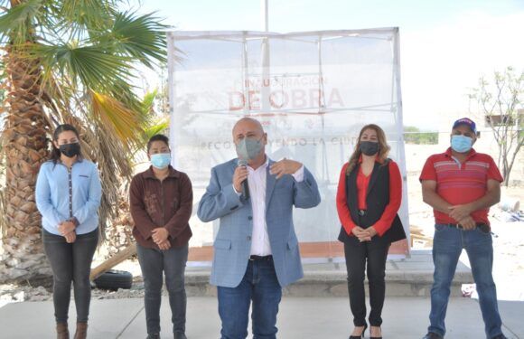 Entregan domos en las comunidades de el Jaralito y el Maguey