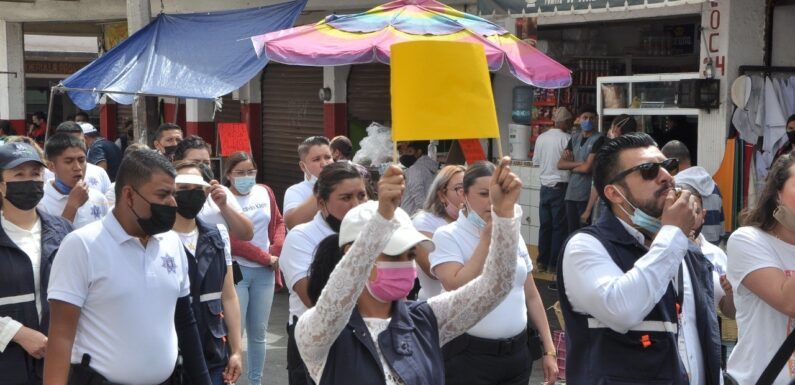 Realizan simulacro de la campaña «Alerta Silbato»