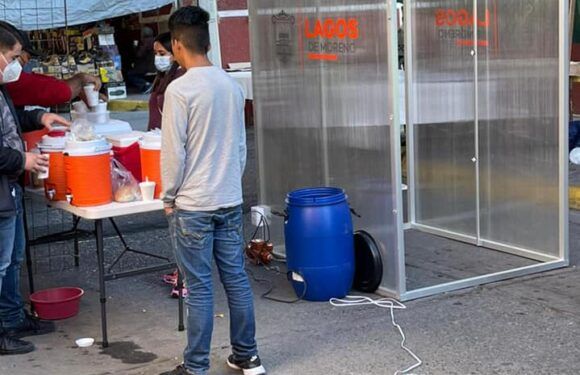 Instala Gobierno Municipal dos túneles sanitizantes