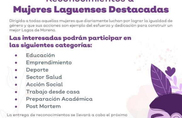Reconocerán a mujeres destacadas laguenses