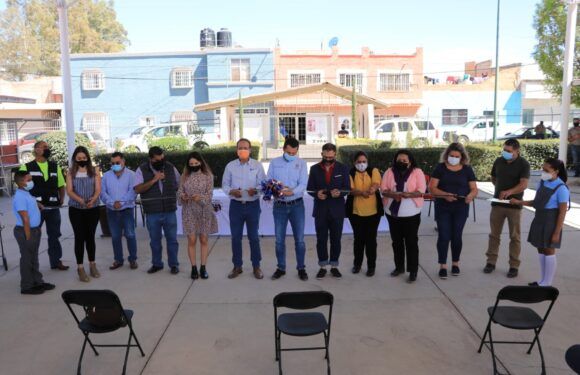 Inauguran domo en primaria José María Chávez Alonso