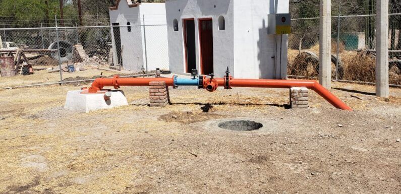 Conectan a la red pozo de la Laguna para mejorar abasto de agua en zona centro