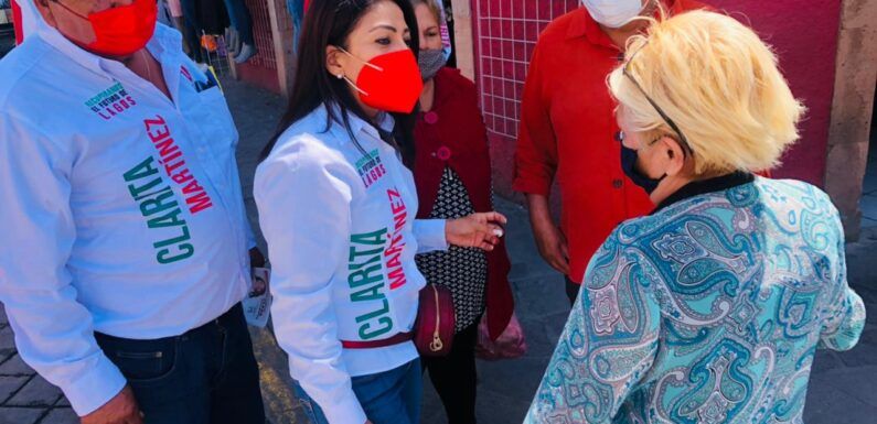 Propone Clara Martínez instalar Concha Acústica para eventos culturales de Moya
