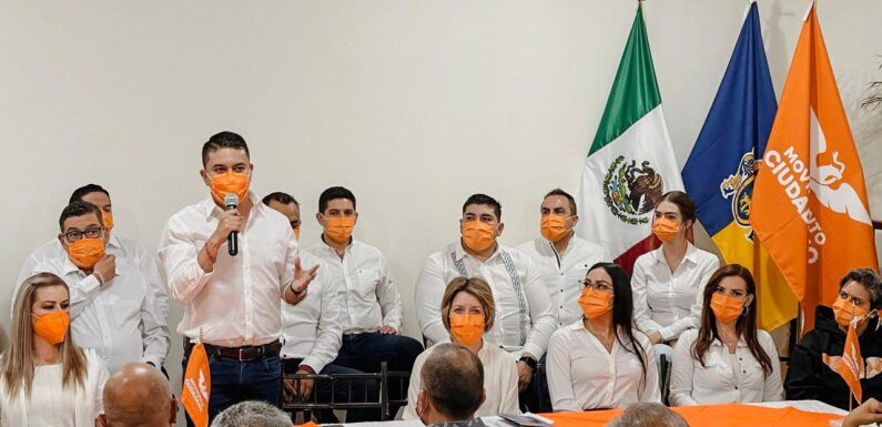 Tecutli Gómez presenta planilla de Movimiento Ciudadano para Lagos de Moreno