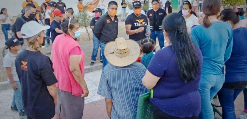 El cambio continuará en Cañada de Ricos; Tecutli Gómez