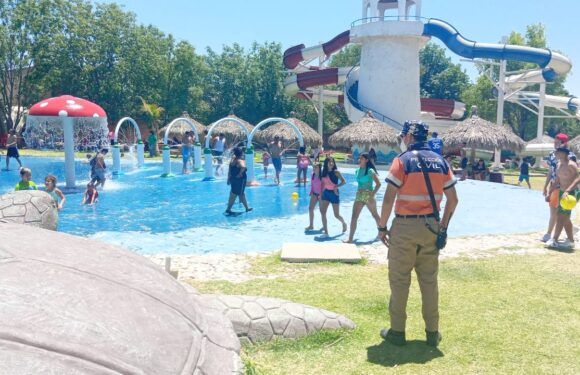 Aumentan vigilancia en centros recreativos durante temporada vacacional