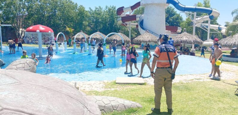 Aumentan vigilancia en centros recreativos durante temporada vacacional