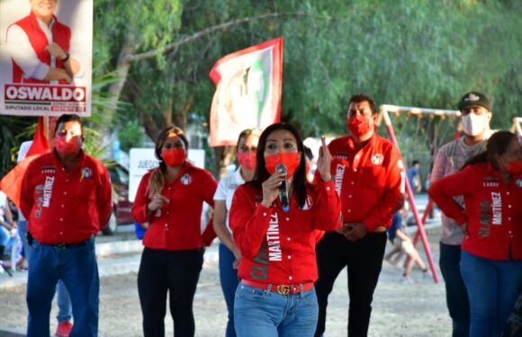 Voy muy entregada y con mucho compromiso para Lagos: Asegura Clara Martínez