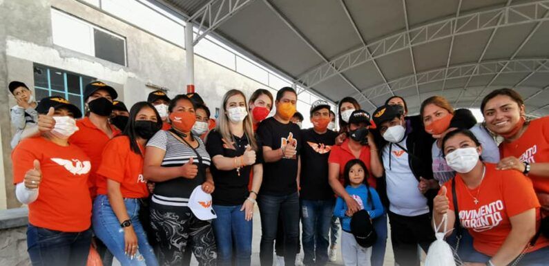 El cambio se defenderá en cada rincón del distrito 02; Ojuelos demuestra apoyo a Marcela Padilla