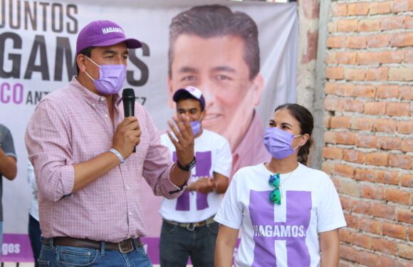 Visita Marco González el Tepeyac, La Isla y Municipio Libre