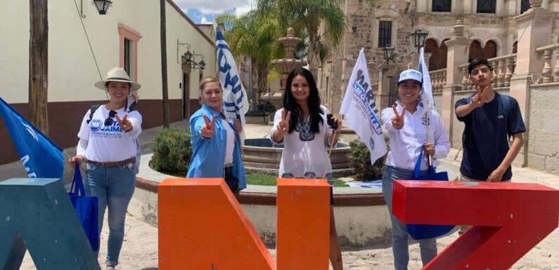 Martha Romo Cuellar visita comunidades de  Ojuelos
