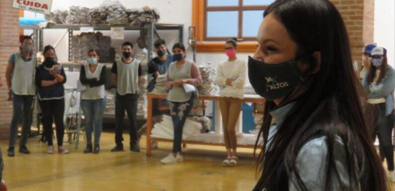 Martha Romo Cuéllar se compromete con la Industria Textil