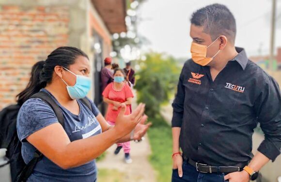 Con recorrido en Huertitas Tecutli Gómez termina segundo día de campaña
