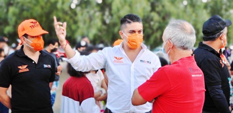 Tepeyac y la Palma, dos colonias que seguirán siendo naranjas: Tecutli Gómez