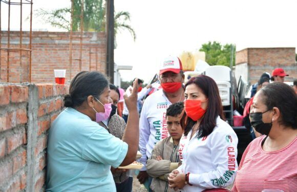 Visita Clara Martínez zona rural de Lagos