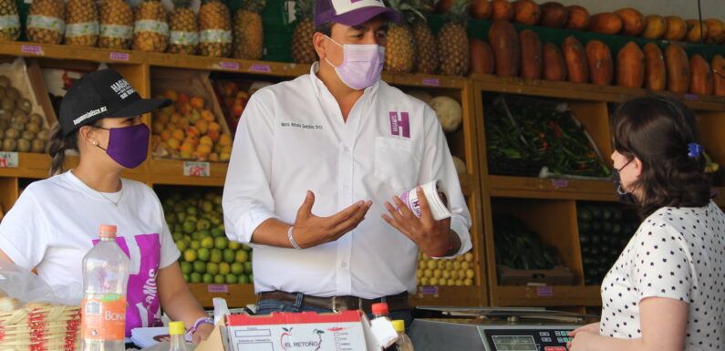 Es momento que juntos hagamos la diferencia: Marco González