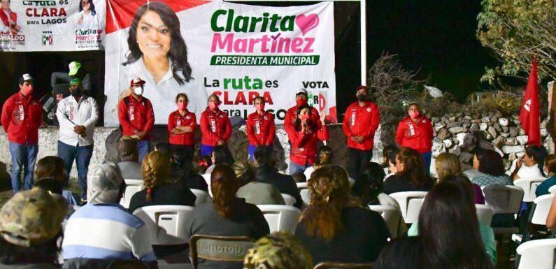 Hago compromisos reales, no ficticios: Clara Martínez