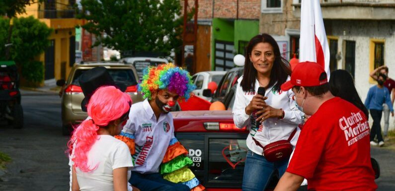 Festeja PRI Día del Niño con caravana por la ciudad
