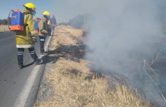Atiende Protección Civil y Bomberos más de 92 incendios en lo que va del año