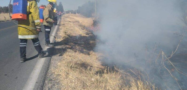 Atiende Protección Civil y Bomberos más de 92 incendios en lo que va del año