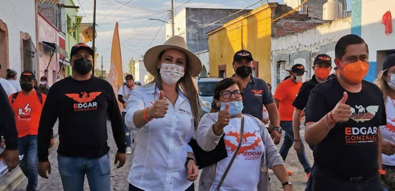 Marcela Padilla avanza como la favorita a la diputación local