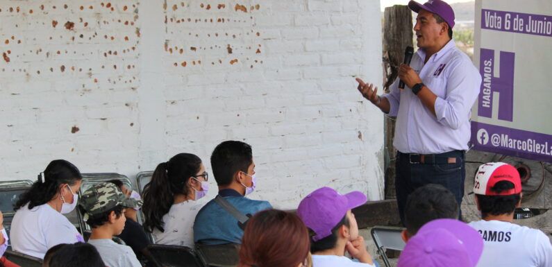 “Juntos vamos a sacar adelante Lagos” Marco González