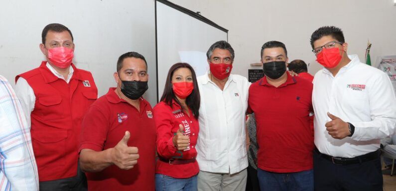 Respalda PRI estatal a Clara Martínez y planilla
