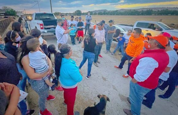 En Santa Elena y El Plan el cambio no se detendrá; Tecutli visita ambas colonias