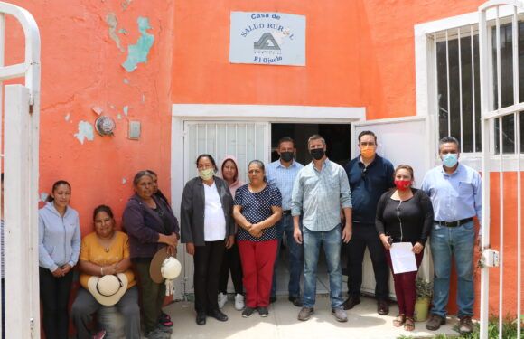 Apoya Gobierno Municipal en la rehabilitación de la casa de salud en la comunidad del ojuelo