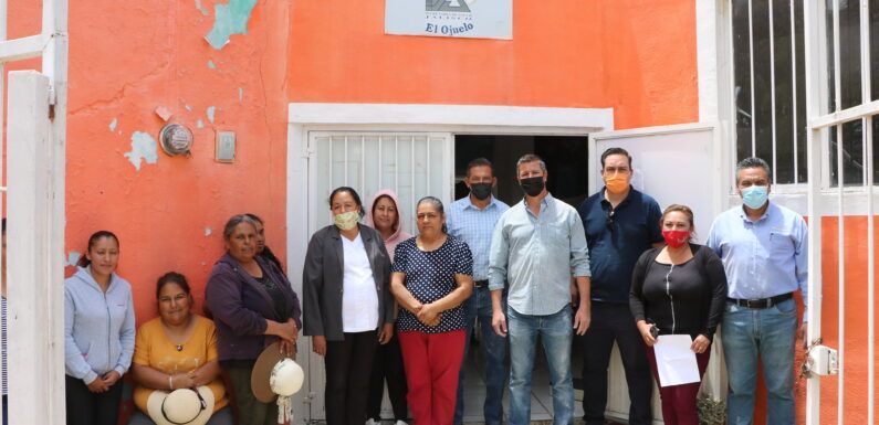Apoya Gobierno Municipal en la rehabilitación de la casa de salud en la comunidad del ojuelo