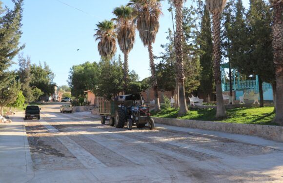 Concluye rehabilitación de calles en Estación Castro