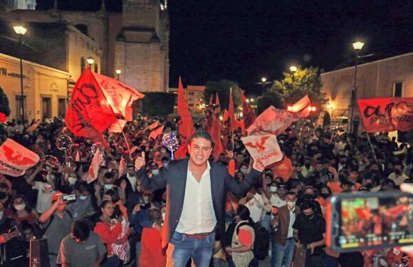 Amplía su ventaja Tecutli Gómez a más de 25 mil votos con lo que se convierte en el primer alcalde reelecto en la historia de Lagos de Moreno