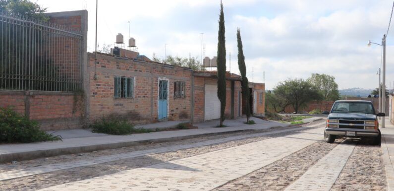 Culmina rehabilitación de vialidades en San Sebastián del Álamo