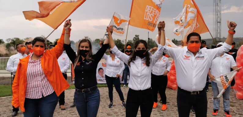 Unión de San Antonio y San Diego de Alejandría van por el cambio con Marcela Padilla
