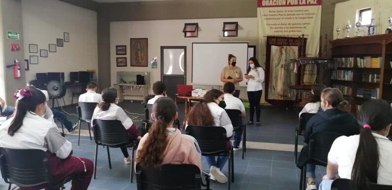 Prevención del delito mantiene pláticas preventivas con estudiantes laguenses
