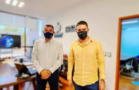 Se reúne Tecutli con Secretario de Infraestructura y Obra Pública del Estado