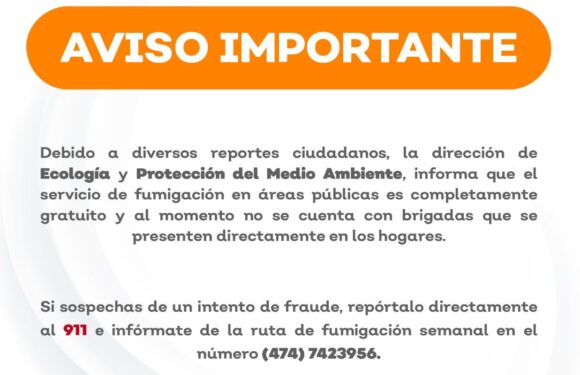 Alerta Ecología Municipal por falsos fumigadores