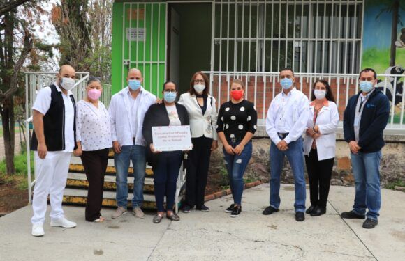 Recertifican el Jardín de Niños María Enriqueta Pereira como promotora de la salud