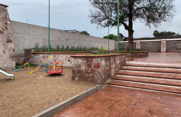 Concluye primera etapa de la plaza pública en la Delegación de Las Cruces
