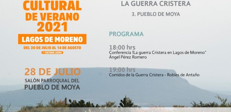 Talentos laguenses se presentan en el programa cultural de verano 2021