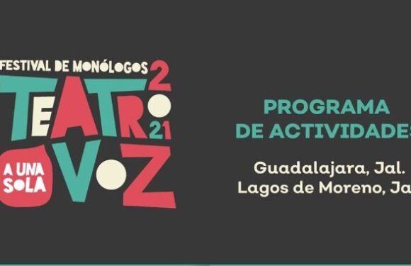 Llega a Lagos de Moreno el Festival de Monólogos Teatro a una sola Voz