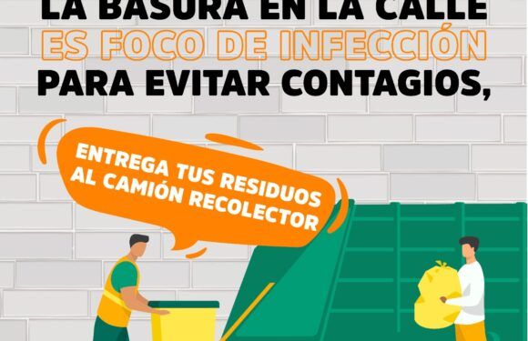 Exhortan autoridades municipales a evitar tirar basura en las calles  