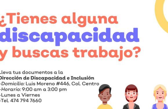Gobierno Municipal invita a las personas con discapacidad a participar en el reclutamiento laboral