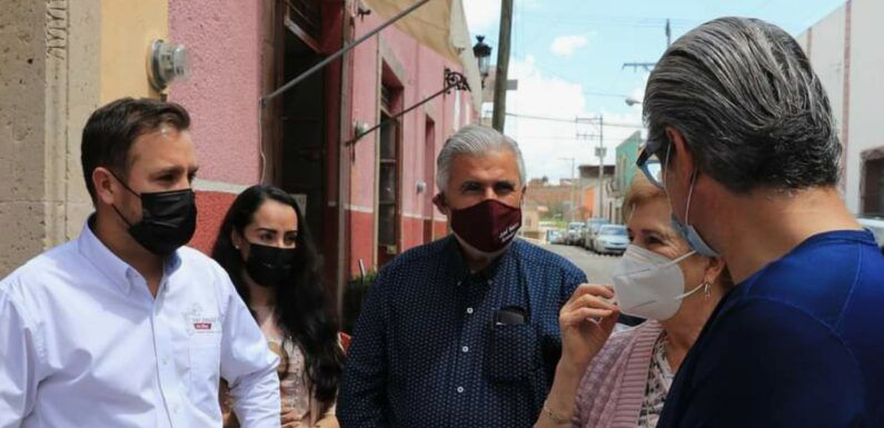 Visita Senador José Narro Céspedes, Encarnación de Díaz