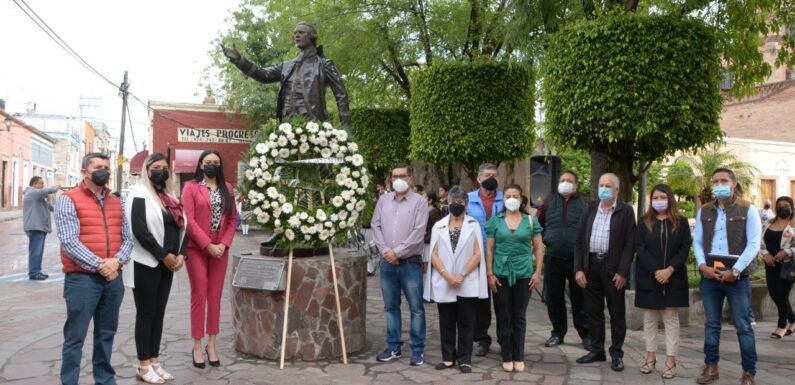 Conmemoran el 213° Aniversario Luctuoso de Francisco Primo de Verdad y Ramos