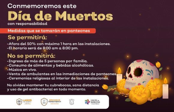 Gobierno Municipal anuncia las medidas preventivas para celebrar el Día de Muertos