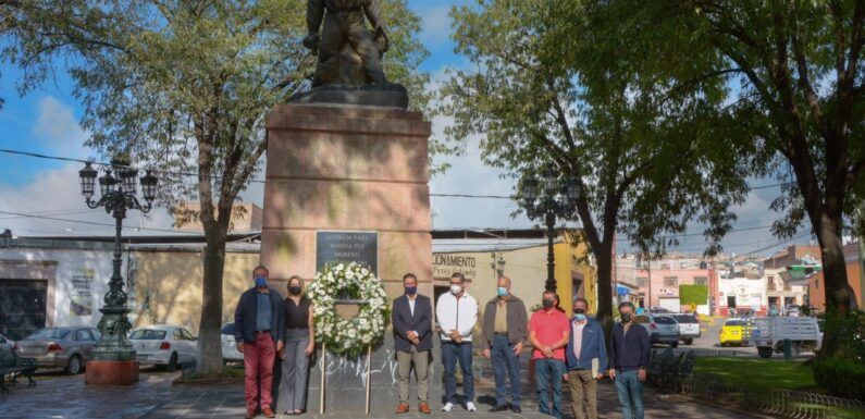 Conmemoran 204 aniversario luctuoso de Don Pedro Moreno González